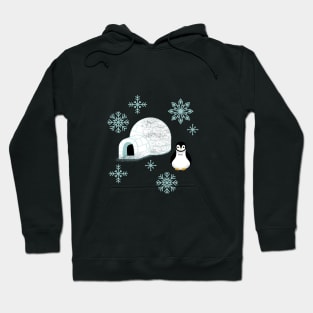 Penguins + Snowflakes Hoodie